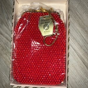 Vintage hand beaded purse
